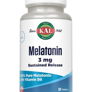 Melatonin 3 mg Kal, 30 tablete, Secom