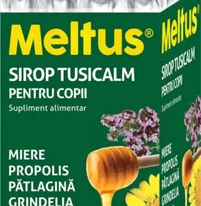 Meltus sirop Tusicalm copii, 100ml, Solacium Pharma
