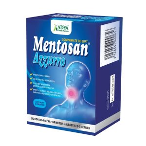 Mentosan Azzurro, 21 comprimate de supt, Adya