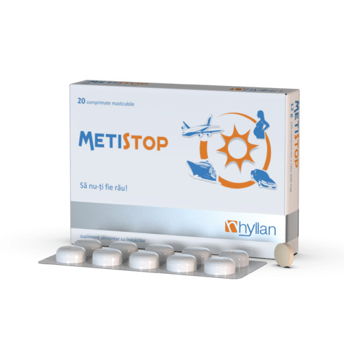 Metistop, 20 comprimate masticabile – Hyllan