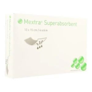Mextra pansament superabsorbant 10 x 15cm, 1buc, Molnlycke