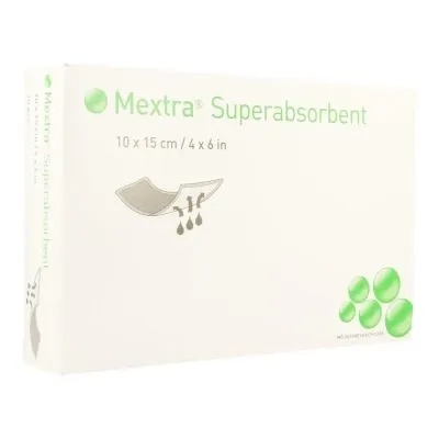 Mextra pansament superabsorbant 10 x 15cm, 1buc, Molnlycke