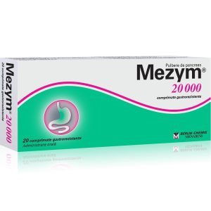 Mezym forte 20000, 20 comprimate, Berlin Chemie