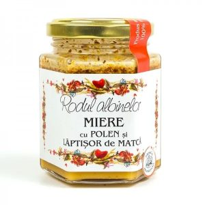 Miere Polen si Laptisor, 200g, Prisaca Transilvania