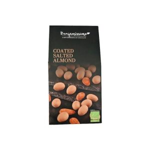 Migdale învelite în ciocolată cu caramel sărat, 100g, Benjamissimo