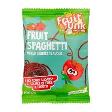 MiniFruit Spaghetti cu fructe de padure, 20g, Fruit Funk