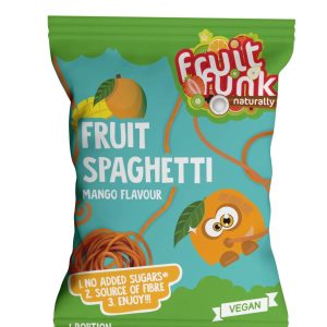 MiniFruit Spaghetti cu mango, 20g, Fruit Funk