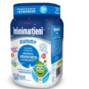 Minimartieni jeleuri cu Echinacea, +3 ani, 60 jeleuri, Walmark Stada