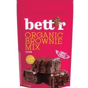 Mix eco pentru prajitura brownie fara gluten, 400g, Bettr