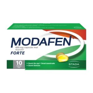 Modafen Forte 400mg, 10 capsule moi, Stada