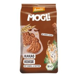 Mogli Biscuiti tigru spelta, cacao, 125 g