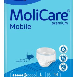 MoliCare Premium Mobile Chiloti adulti L, 14 bucati – 6 picaturi, Hartmann