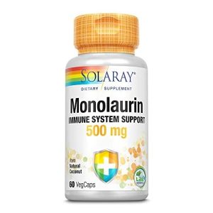 Monolaurin, 500mg, 60 capsule, Solaray