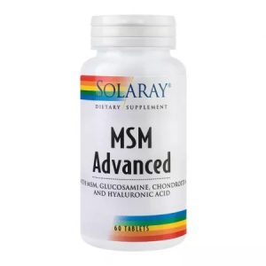 MSM Advanced, 60 tablete, Solaray
