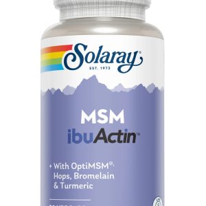 MSM ibuActin Solaray, 30 capsule, Secom
