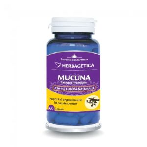 Mucuna, 60 capsule, Herbagetica