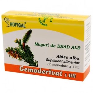 Muguri de Brad alb Gemoderivat, 30 monodoze, Hofigal