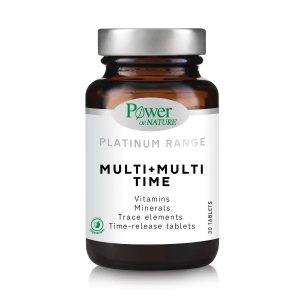 Multi + Multi Time Platinum, 30 tablete, Power of Nature