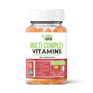Multicomplex Vitamins cu aroma de portocale, 120 jeleuri, Vita Ora