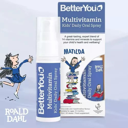 Multivitamin Kids Daily Oral Spray, 25 ml BetterYou