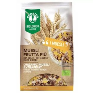 Musli bio cu multe fructe, 750g, Probios