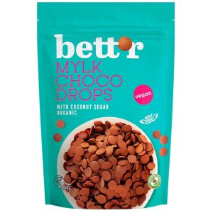 Mylk choco drops eco, 200g, Bettr