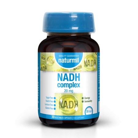 NADH Complex 20 mg, 30 capsule, Naturmil