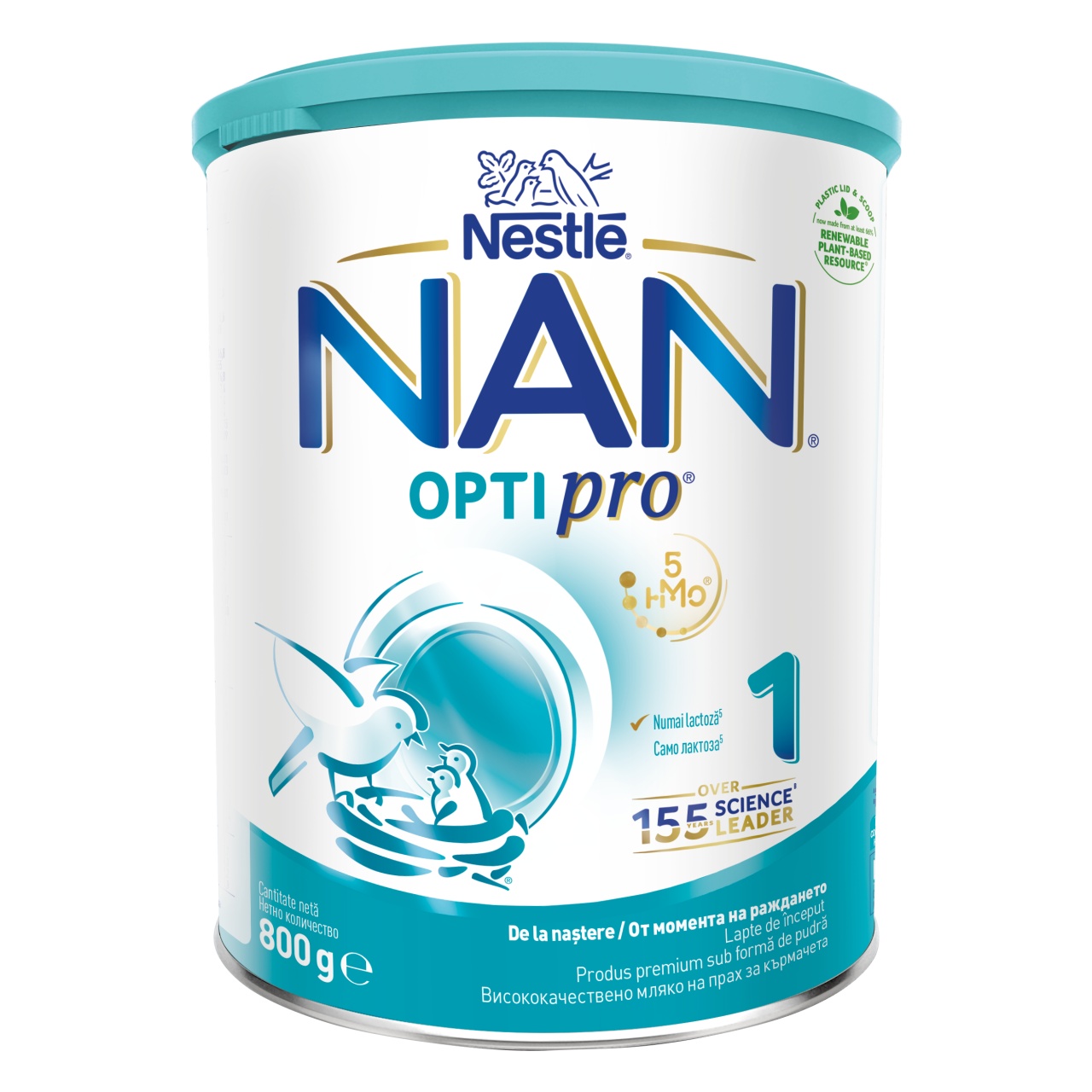 NAN OPTIPRO 1 HMO 800g – Lapte de Inceput de la Nastere, Nestle