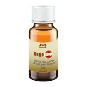 Negostop solutie film contra negilor si bataturilor, 10ml, Infopharm