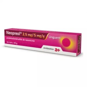 Neopreol unguent, 40g, Antibiotice Iasi