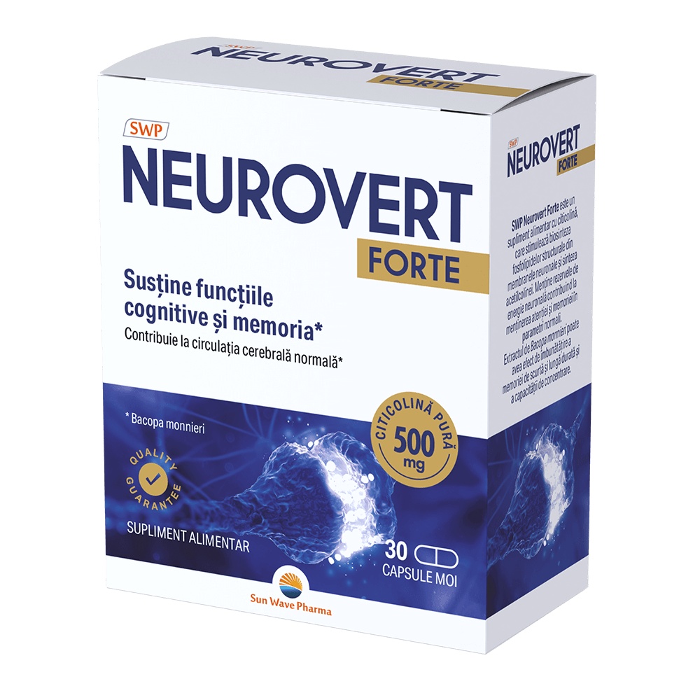 Neurovert Forte, 30 capsule, Sun Wave Pharma
