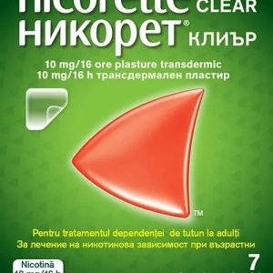 Nicorette Clear 10mg/16h, 7plasturi transdermici, Kenvue