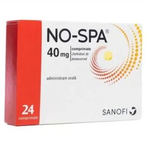No-Spa 40mg, 24 comprimate, Sanofi