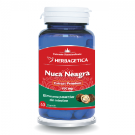 Nuca Neagra, 60 capsule, Herbagetica