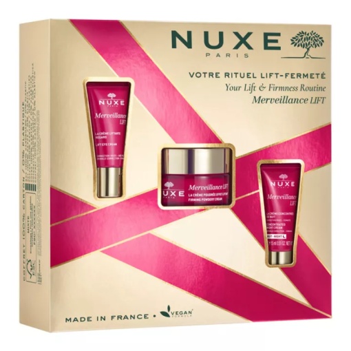 NUXE Set Merveillance Lift crema de zi 50ml+ crema de ochi 15ml + crema de noapte 15ml mini