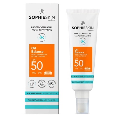 Oil Balance Facial Protection SPF 50, 50ml – Sophieskin