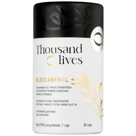 Oleocanthal, 30 capsule, Thousand Olives