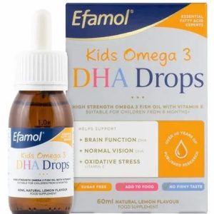 Omega 3 DHA picaturi copii, 60ml, Efamol
