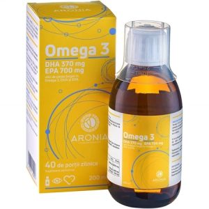 Omega 3 EPA 700mg, DHA 370mg, 200ml, Aronia Charlottenburg