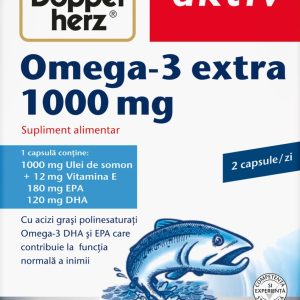 Omega 3 Extra 1000mg, 60 capsule, Doppelherz