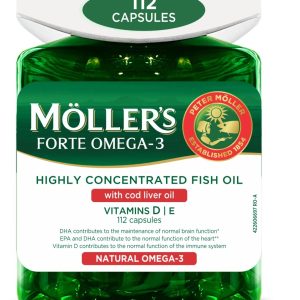 Omega 3 Forte, 112 capsule, Moller's
