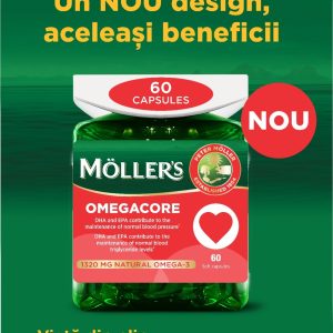 Omegacore, 60 capsule moi, MollerS