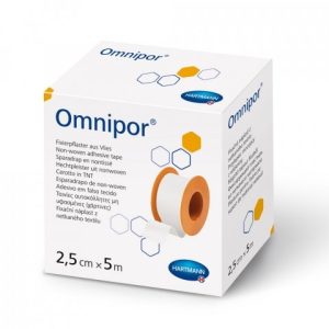 Omnipor plasturi pe suport hartie 2.5cm x 5m