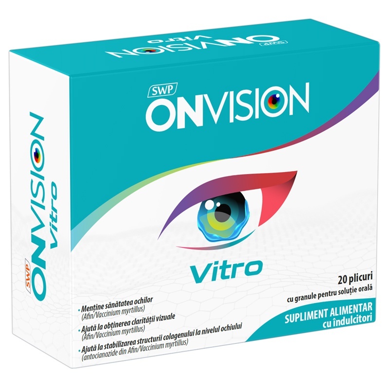 Onvision Vitro, 20 plicuri, Sun Wave Pharma