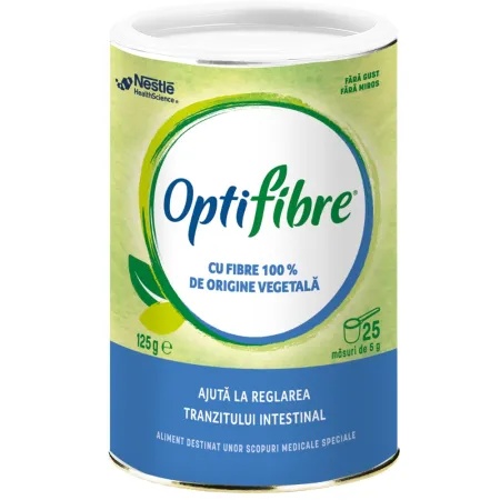 OptiFibre 125g Nestle – Fibre solubile pentru tranzit intestinal