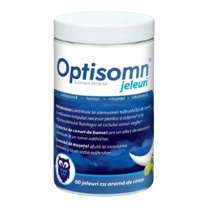 Optisomn cu aroma de cirese, 60 jeleuri, Zdrovit