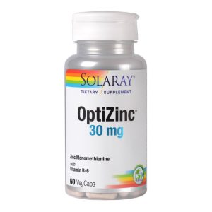 OptiZinc 30 mg, 60 capsule, Solaray