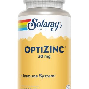 OptiZinc 30 mg Solaray, 60 capsule, Secom