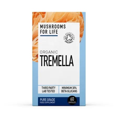 Organic Tremella, 800 mg, 60 capsule, Mushrooms4Life