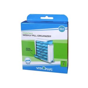 Organizator medicamente 7 zile cu sertare, VitaPlus